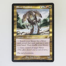 Magic the Gathering Card - Scourge 139/143 - SLIVER OVERLORD *NM - Played*