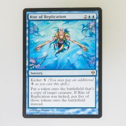 Magic the Gathering Card - Zendikar 61/249 - RITE OF REPLICATION *NM - Played*