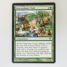 Magic the Gathering Card - Avacyn 173/244 - DESCENDANTS' PATH *NM - Lightly Played*