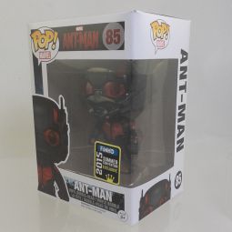 Funko POP! Marvel - Ant Man Movie Vinyl Bobble - ANT MAN (Black Out) #85 (Exclusive) *NON-MINT*