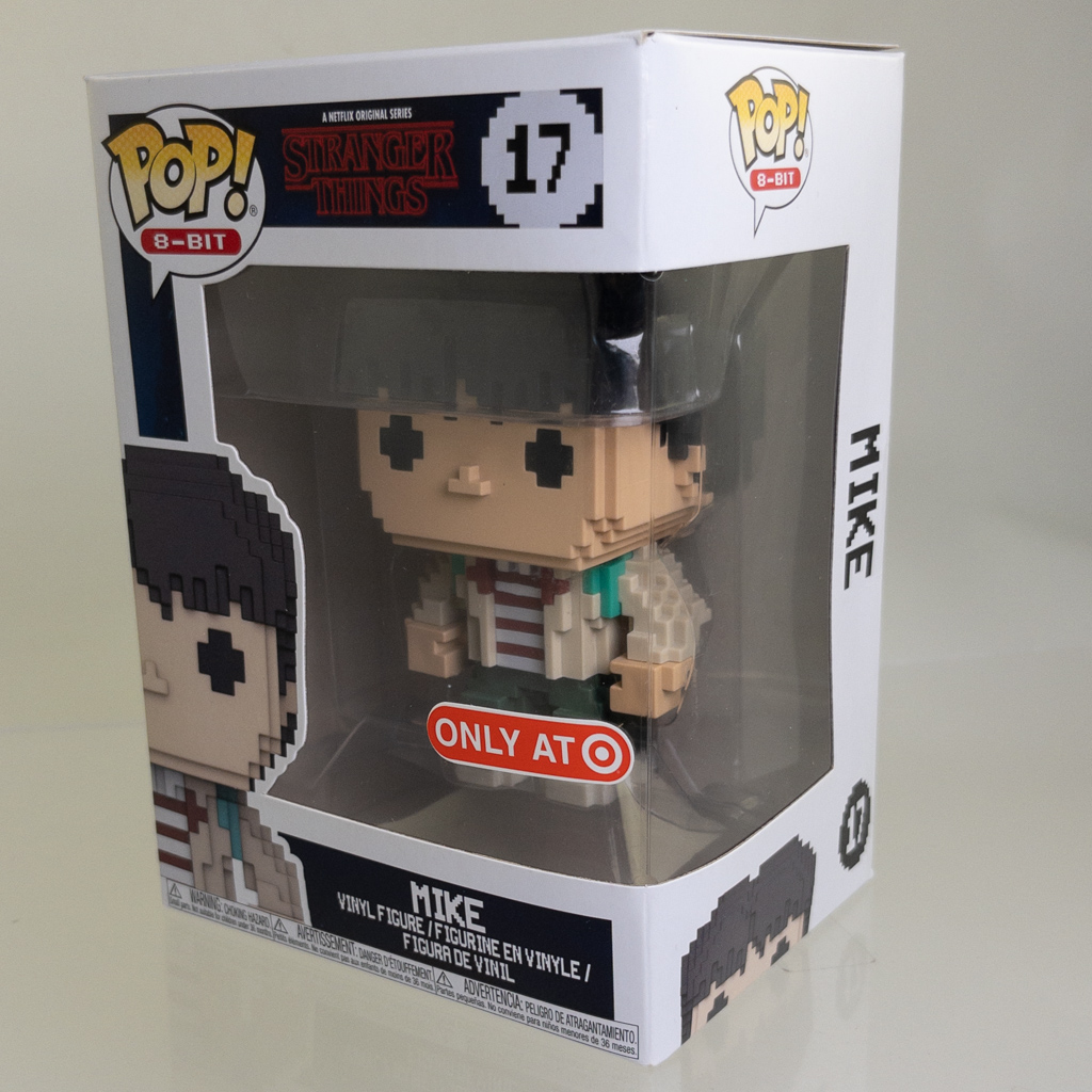 Funko POP! 8-Bit Stranger Things Vinyl Figure - MIKE #17 (Exclusive) *NON-MINT*