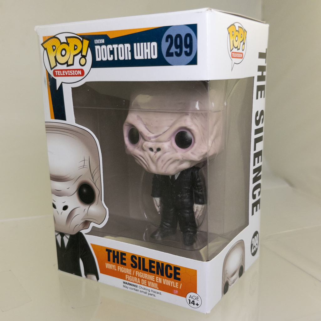 Funko POP! Television - Doctor Who S2 Vinyl Figure - THE SILENCE #299 ...