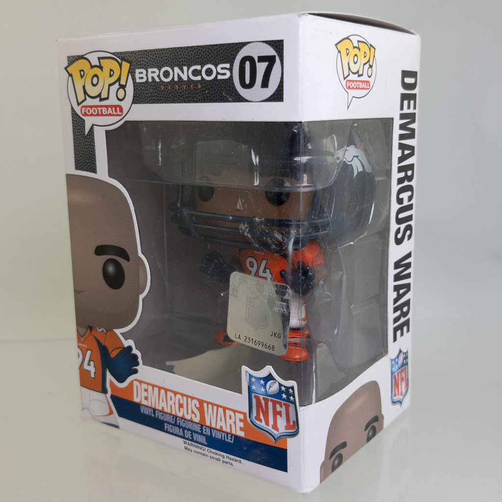 Funko POP! NFL - Vinyl Figure - DEMARCUS WARE #07 *NON-MINT*