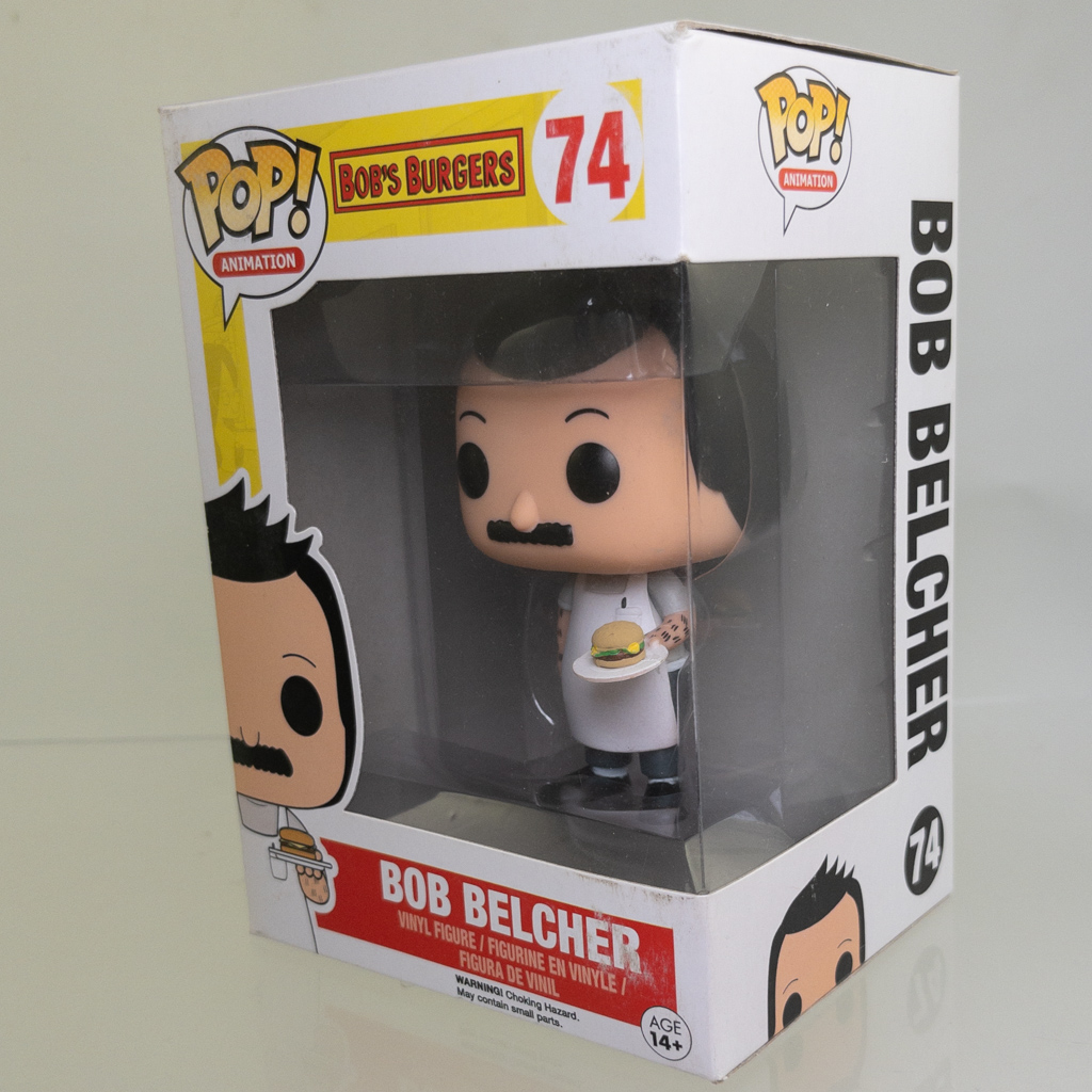 Funko POP! Animation - Bob's Burgers - BOB BELCHER #74 *NON-MINT*