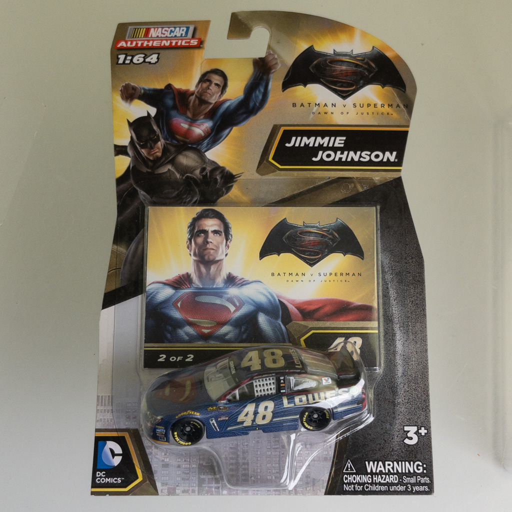 NASCAR Authentics - DC Comics - Jimmie Johnson Batman V Superman 2 of 2 ...