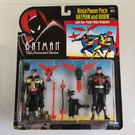 Kenner Batman The Animated Series Ninja Power Pack Batman