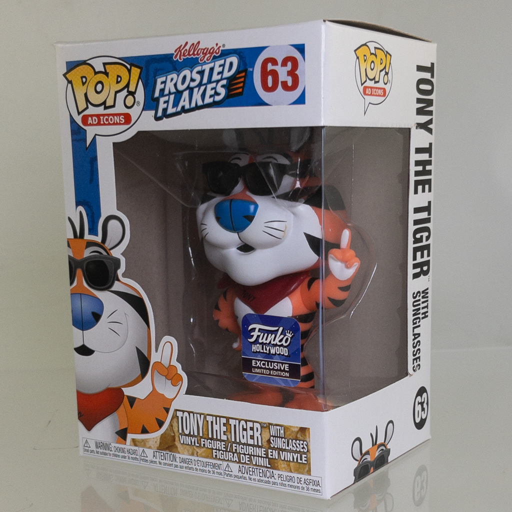 Funko Pop #63 Hollywood good exclusive Tony the Tiger