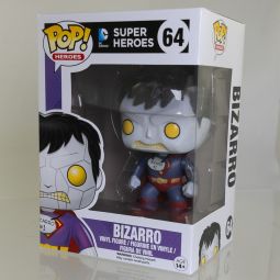 Funko POP! DC Super Heroes - Vinyl Figure - BIZARRO #64 (Exclusive) *NON-MINT*