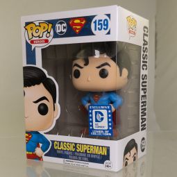 Funko POP! Heroes - DC Legion of Collectors Vinyl Figure - CLASSIC SUPERMAN #159 (Excl) *NON-MINT*