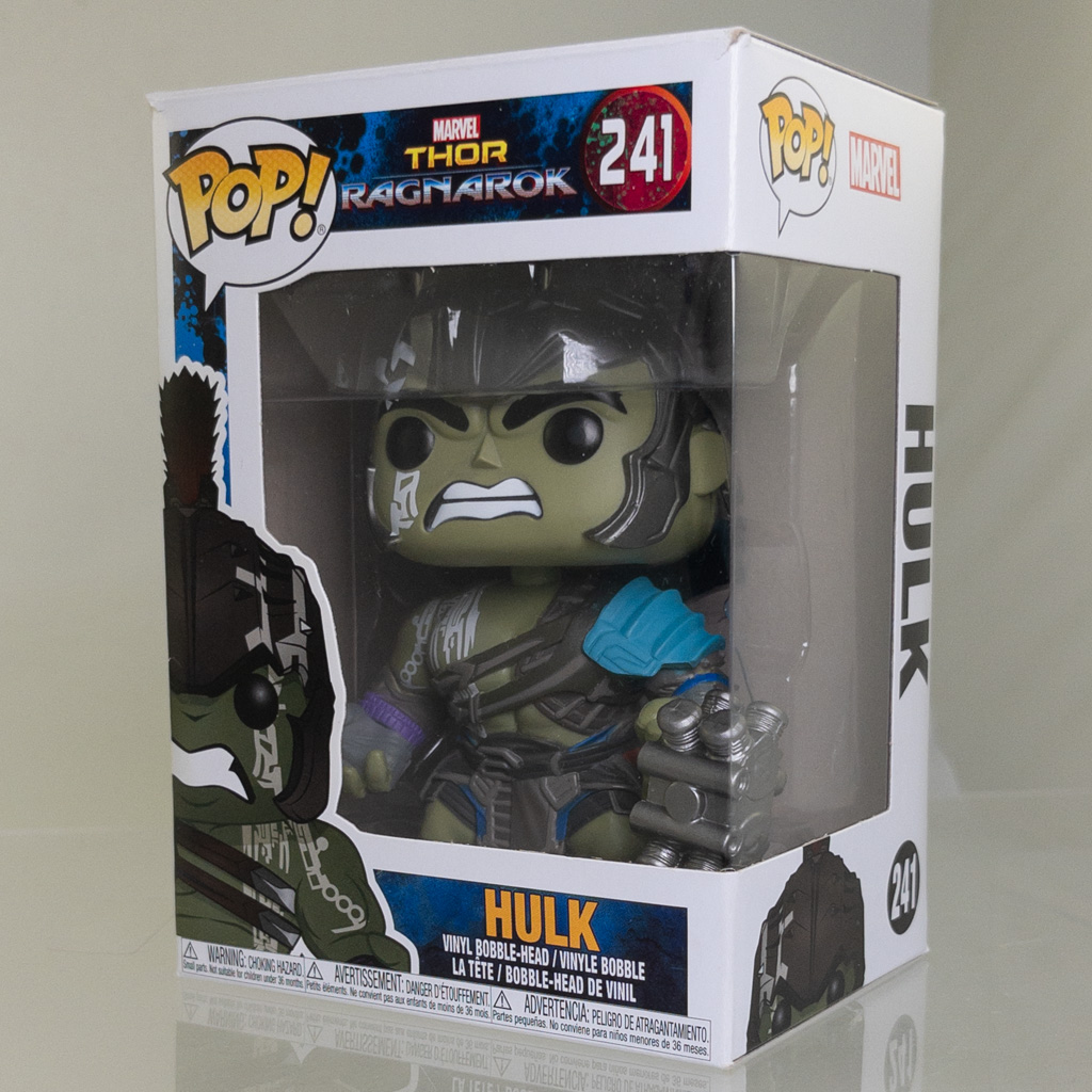 Funko POP Marvel Thor Ragnarok Vinyl Figure HULK 241 NON MINT BBToyStore Toys Plush Trading Cards Action Figures Games online retail store shop sale