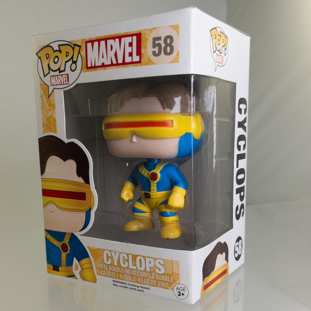 Funko POP! Heroes Vinyl Bobble-Head - Marvel X-Men - CYCLOPS #58 *NON-MINT*