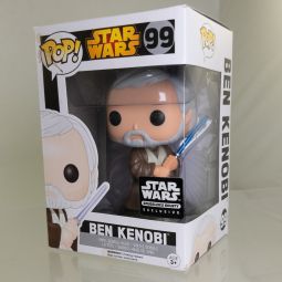 Funko POP! Star Wars Smuggler's Bounty Vinyl Bobble-Head - BEN KENOBI #99 (Exclusive) *NON-MINT*