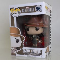 Funko POP! Marvel - Agent Carter - Vinyl Bobble - AGENT CARTER (Sepia) #96 (Exclusive) *NON-MINT*