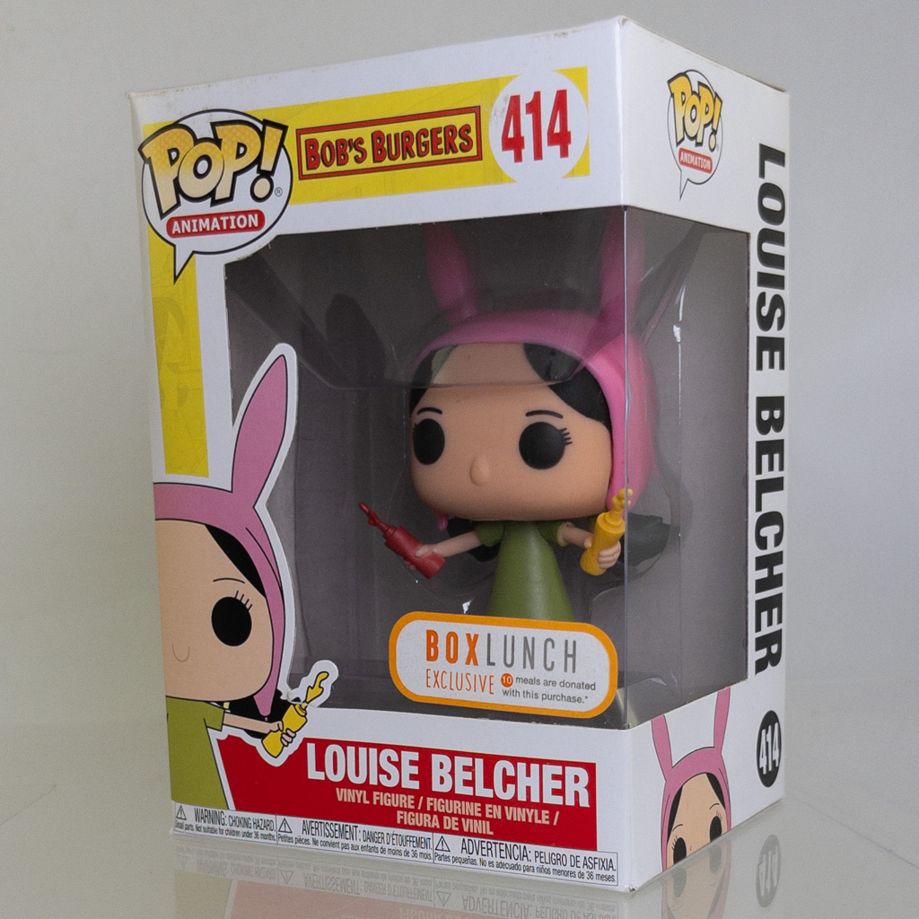 Funko Pop Animation Bobs Burgers Vinyl Figure Louise Condiments 414 Exclusive Non