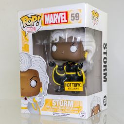 Funko POP! Marvel Vinyl Bobble-Head - STORM (Black Suit) #59 (Exclusive) *NON-MINT*