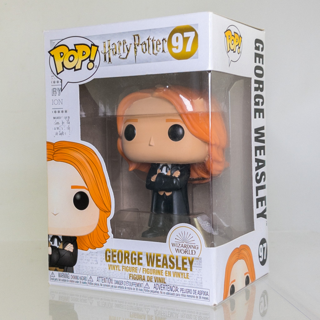 Funko POP! Harry Potter S10 Vinyl Figure - GEORGE WEASLEY (Yule Ball ...