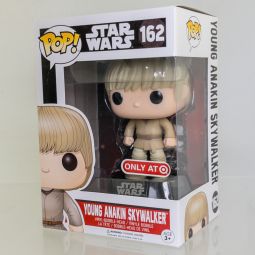 Funko POP! Star Wars Vinyl Bobble-Head - YOUNG ANAKIN SKYWALKER #162 (Exclusive) *NON-MINT*