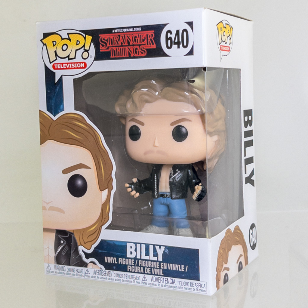 Funko POP! Television - Stranger Things S5 Vinyl Figure - BILLY HARGROVE #640 *NON-MINT*