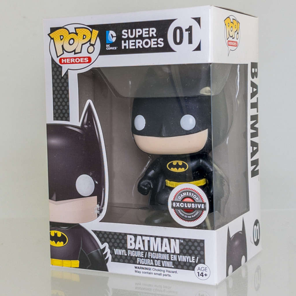 Funko Pop! Heroes - Dc Comics Vinyl Figure - Batman (1989 - Black) #01 