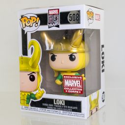 Funko POP! Marvel 80th Anniversary Vinyl Bobble - LOKI (First Appearance) #508 (Excl) *NON-MINT*