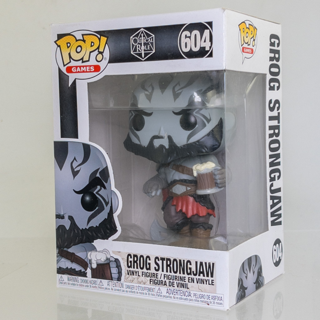 Grog selling Strongjaw Funko Pop