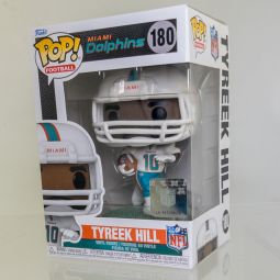 Funko POP! NFL Wave 10 Vinyl Figure - TYREEK HILL [Miami Dolphins] #180 *NON-MINT*