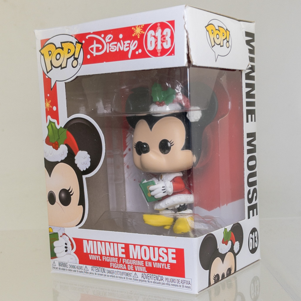 Funko POP! Disney Holiday S1 Vinyl Figure - MINNIE MOUSE #613 *NON-MINT*