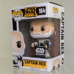 Funko POP! Star Wars Smuggler's Bounty - Rebels Vinyl Bobble - CAPTAIN REX #164 (Excl) *NON-MINT*