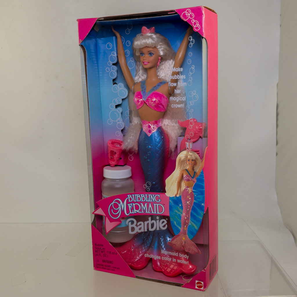 Mattel - Barbie Doll - 1996 Bubbling Mermaid *NON-MINT*: BBToyStore.com ...