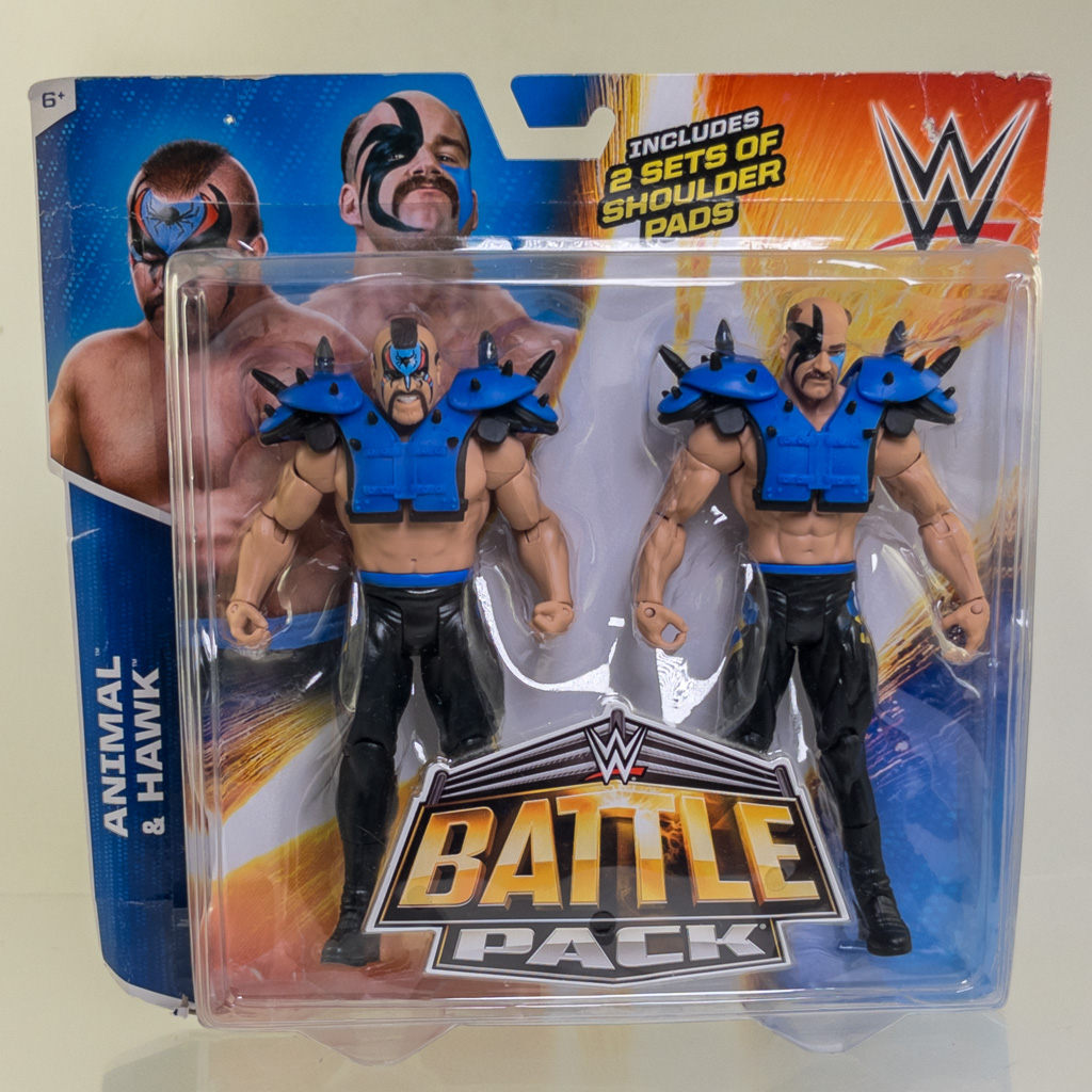 WWE Wrestling outlets Battle Pack ANIMAL & HAWK