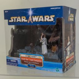 Star Wars Figure Set - A New Hope - Death Star Trash Compactor - PRINCESS LEIA & CHEWBACCA *NM*