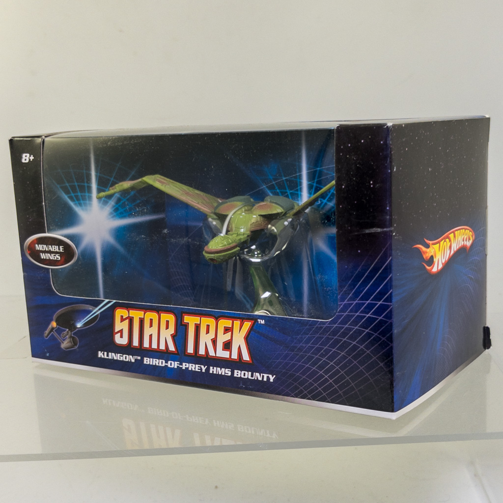 Hot Wheels - Star Trek - KLINGON BIRD-OF-PREY HMS BOUNTY *NON-MINT*