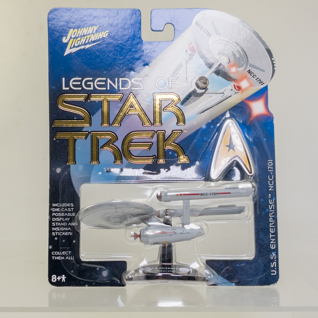 Johnny Lightning - Star Trek Series 1 - U.S.S. ENTERPRISE NCC-1701 *NON-MINT*