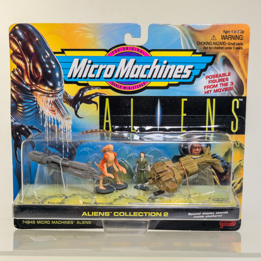 Micro Machines - Aliens Collection 2 (U.S.S. Sulaco Dog Burster Ripley ...