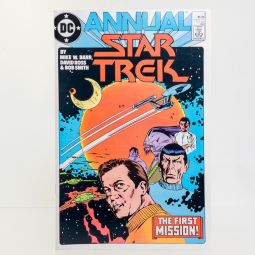 DC Comic Book - Star Trek Annual 1 (1985) *LIGHT WEAR*