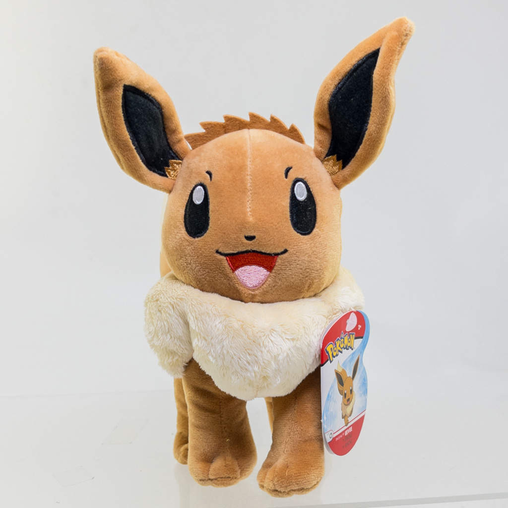 Jazwares - Pokemon Plush - EEVEE (Smiling) (8 inch) *MWNMT*: BBToyStore ...