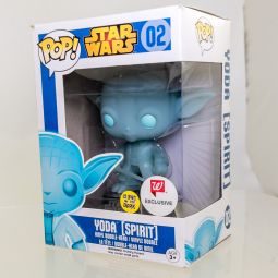 Funko POP! Star Wars Vinyl Bobble-Head - YODA (Spirit - Glow in Dark) #02 (Exclusive) *NON-MINT*