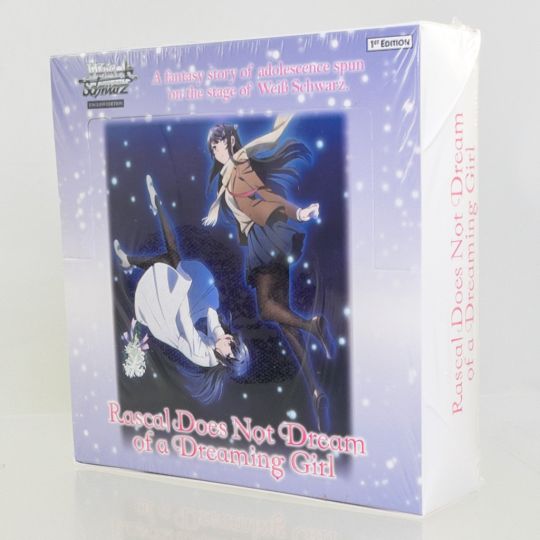 Weiss Schwarz Rascal Does Not Dream Of A Dreaming Girl hotsell TCG Card Games Packs New