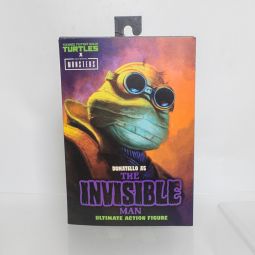 NECA Action Figure - TMNT - DONATELLO AS THE INVISIBLE MAN [6.5 inch] *NON-MINT BOX*