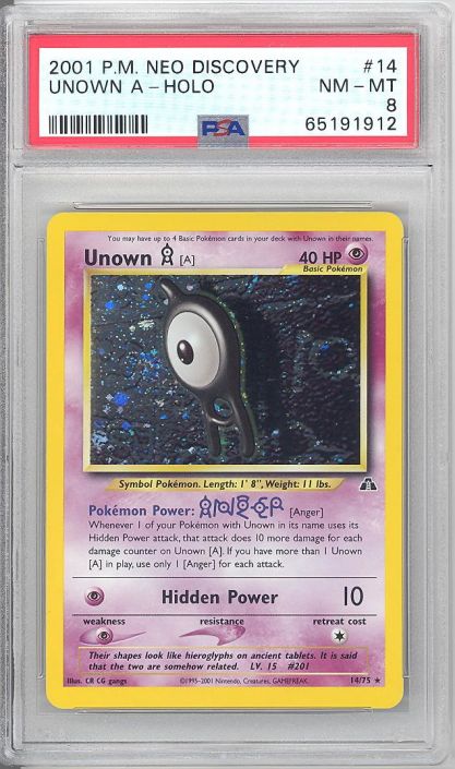 Pokemon Trading Card Game Deck Case Unown (Mystery Box)