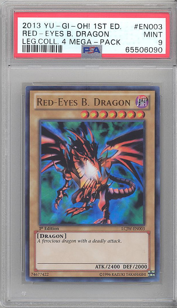 Yugioh YAP PSA 8 Red Eyes popular B dragon