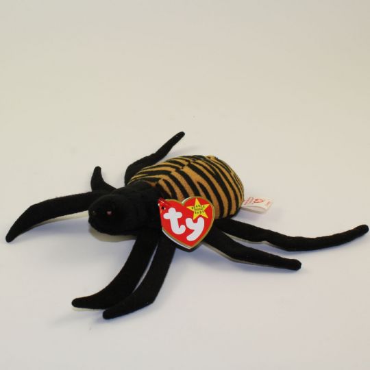 Ty Beanie Baby: Spinner the Spider, Stuffed Animal
