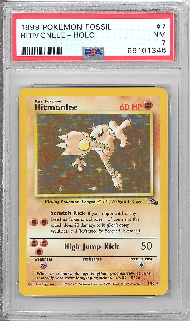 Check the actual price of your Hitmonlee Pokemon card on