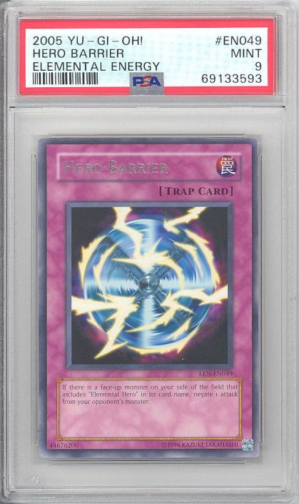 Yugioh top Trading Card Psa 9