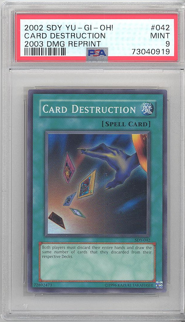 PSA 9 - Yu-Gi-Oh Card - SDK-042 - THE FLUTE OF SUMMONING DRAGON (super rare  holo) - MINT