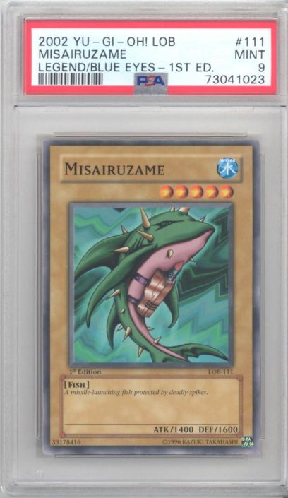 Yugioh Trading store Card Psa 9