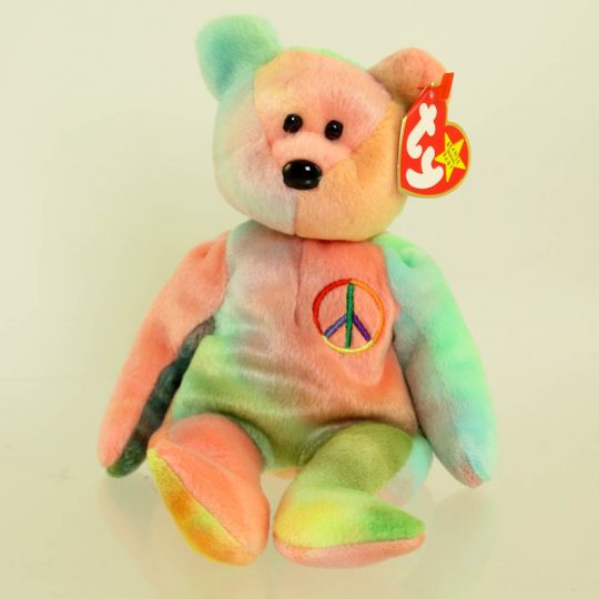 Peace beanie deals baby price