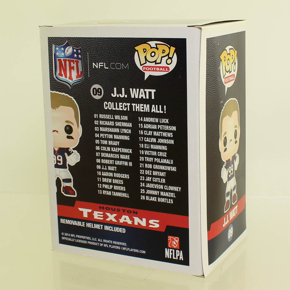 Funko POP! NFL - Vinyl Figure - JJ WATT #09 *NON-MINT BOX