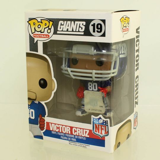 Funko POP! NFL - Vinyl Figure - VICTOR CRUZ #19 *NON-MINT BOX