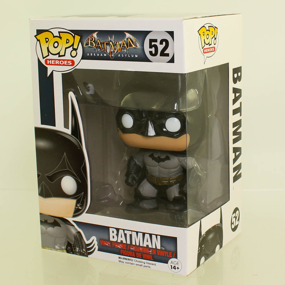 Funko POP! Batman Arkham Asylum Figure - BATMAN #52 *NON-MINT BOX*:   - Toys, Plush, Trading Cards, Action Figures & Games online  retail store shop sale